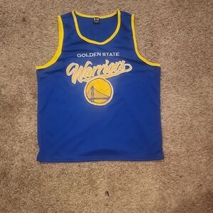 Golden State Warriors Blue and Yellow Jersey
